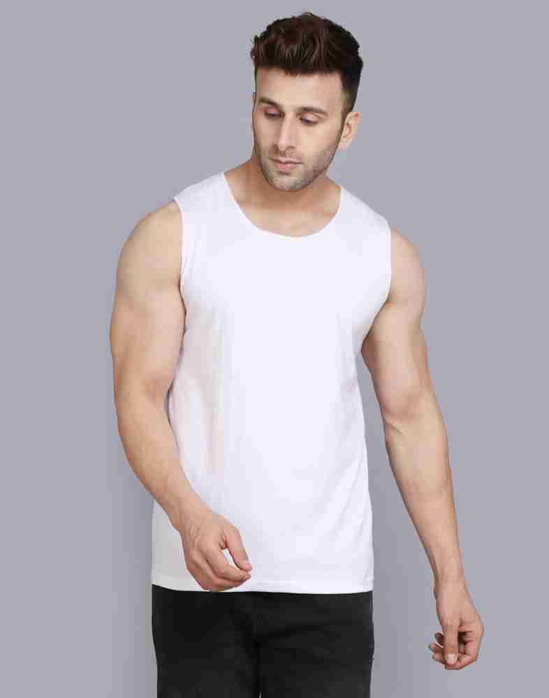 Buy White Vests for Men by GLITO Online