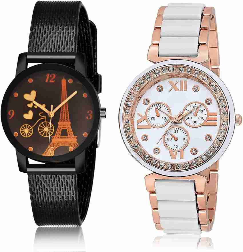 NEUTRON combo watch Analog Watch For Women Buy NEUTRON combo watch Analog Watch For Women New Collection Bicycle 2 Watch Combo For Girls And Women G524 G210 Online at
