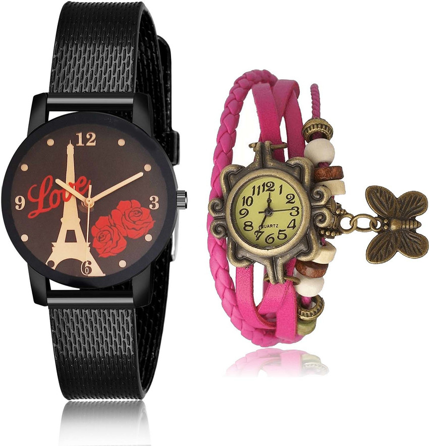 Women's geometry sales quartz watch flipkart