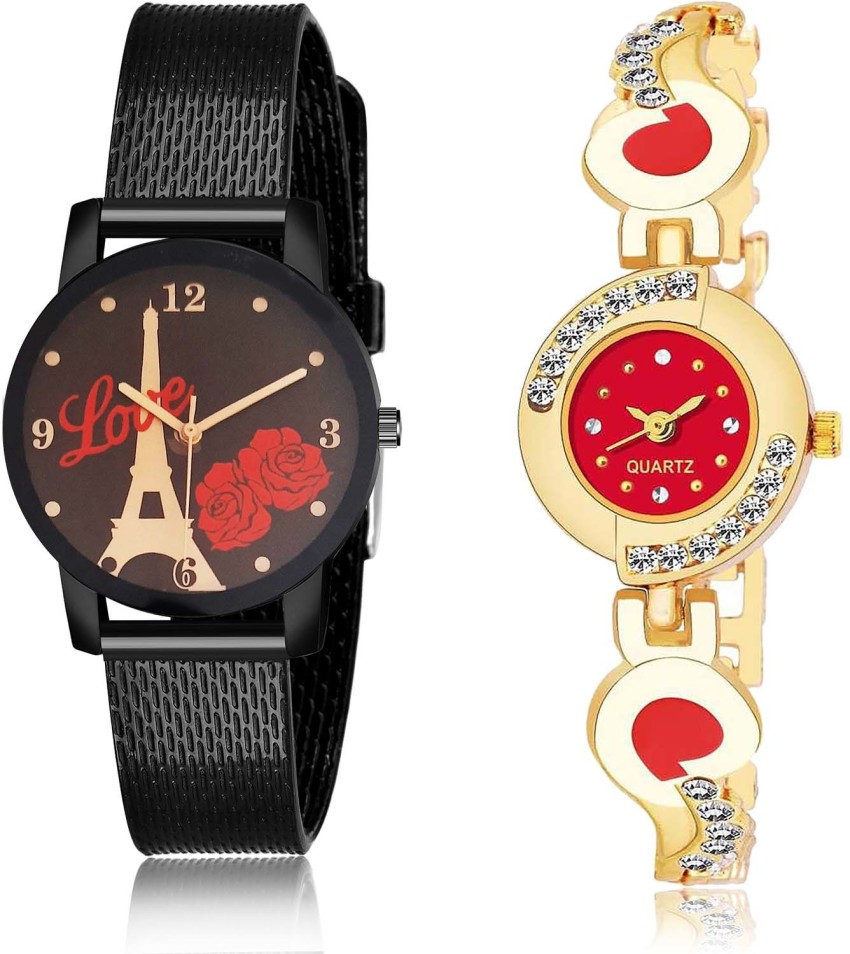 Buy online Universal Fashion Analog Watch Combo For Girls from watches for  Women by Mikado for ₹289 at 91% off | 2024 Limeroad.com