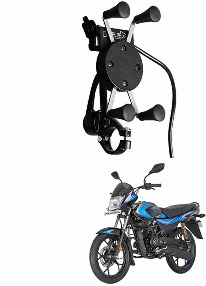 Genipap Bajaj Platina 110 H Gea X Grip Bike Mobile Holder Price in