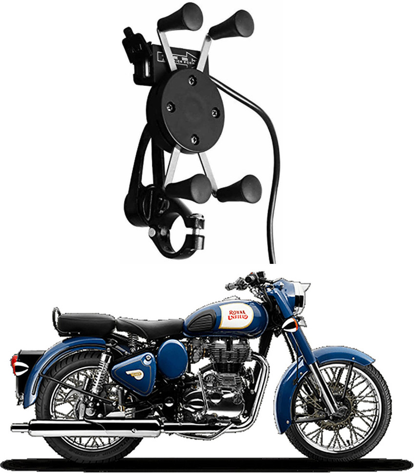 royal enfield classic 350 mobile holder