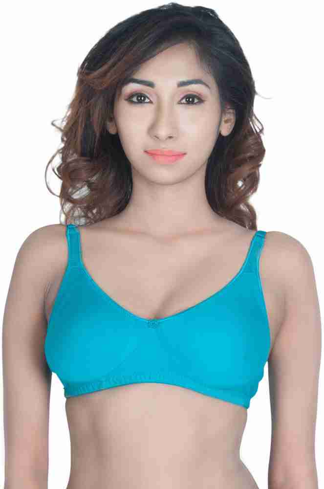 Cotton Ladies Green Padded Bra, Sky Blue, Size: 32B at Rs 95/piece in Jaipur