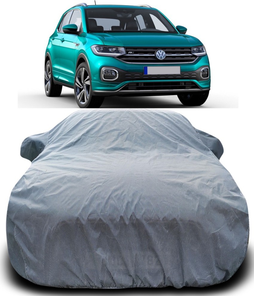 AutoBurn Car Body Cover for Volkswagen T-Cross With Mirror Pocket