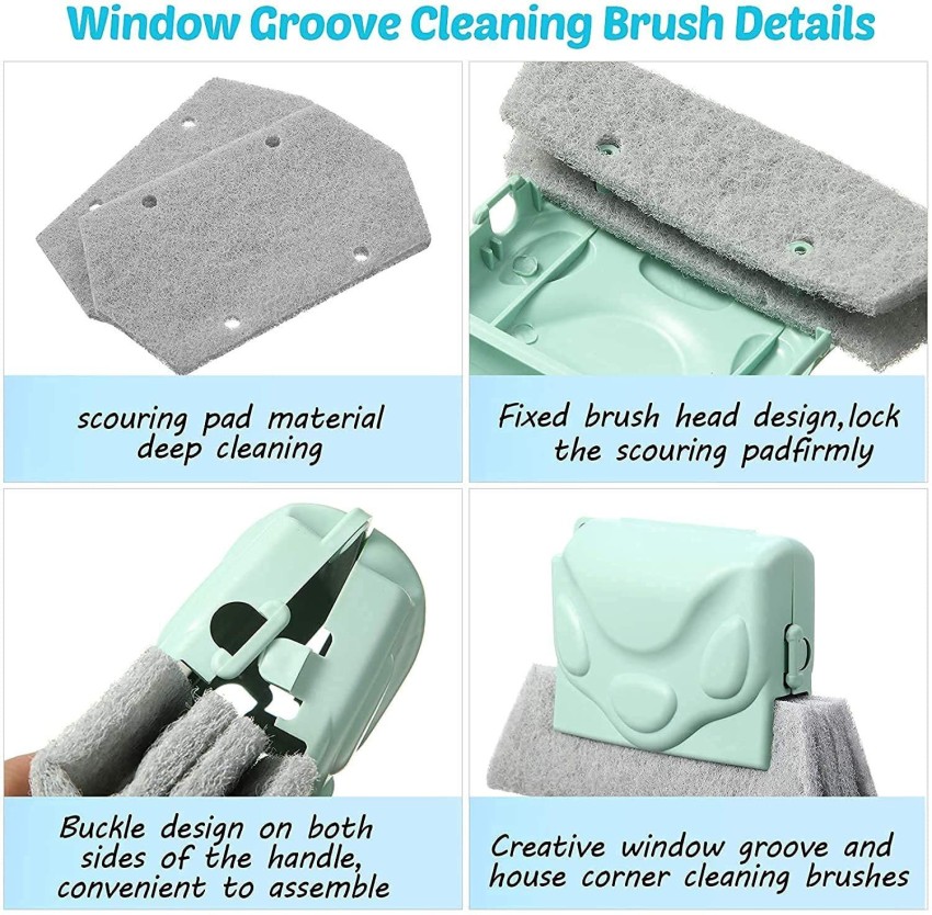 Cleaning Brush Window Groove Cloth Slot Tool Gap Cleaner Dust