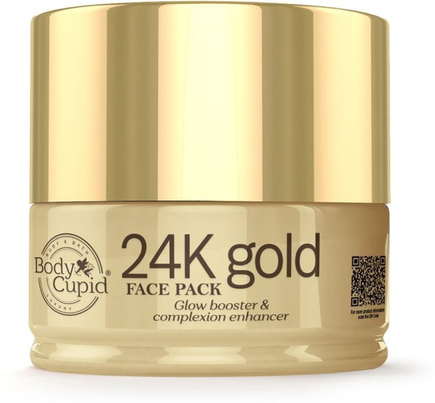 Body Cupid 24K Gold Face Body Scrub Skin Glow Enhancer with Gold Mica Powder  200