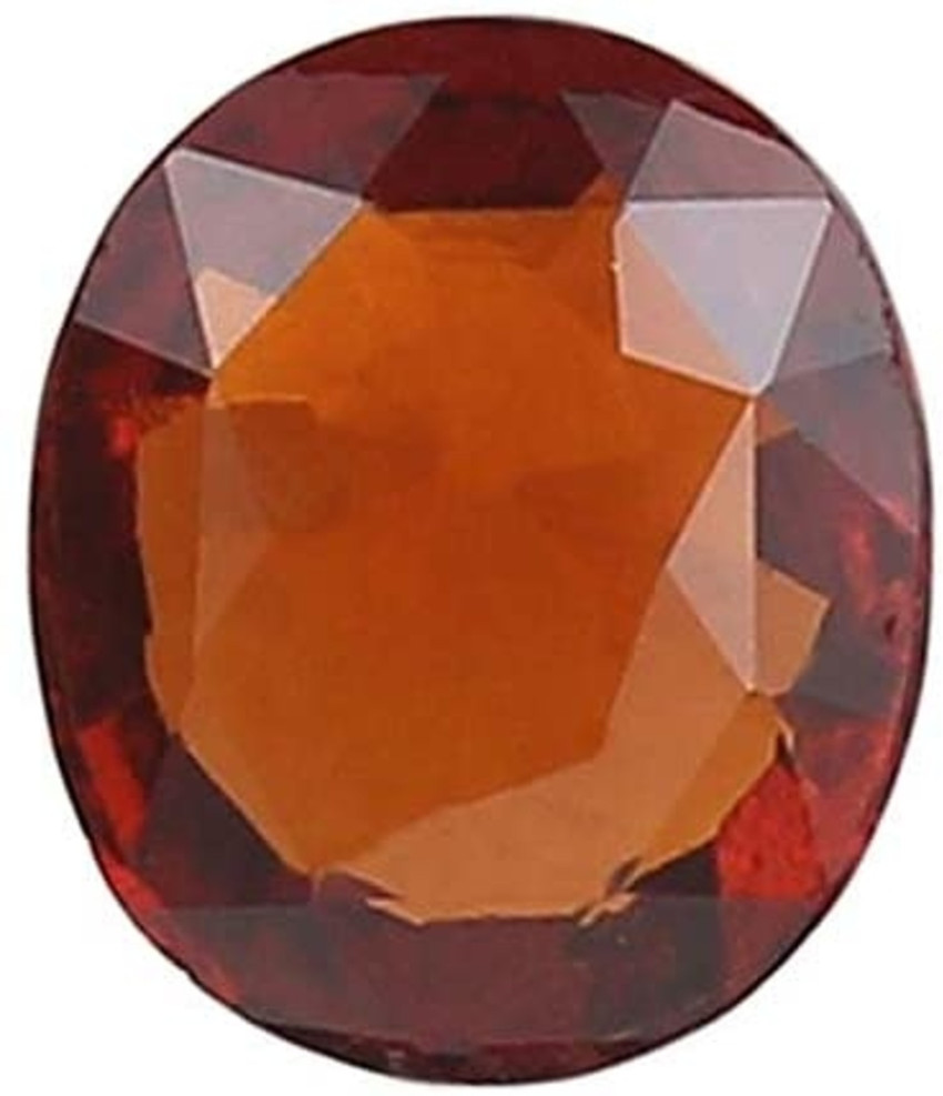 TEJVIJ AND SONS Orange Cut Natural Garnet Gemstone Price in India