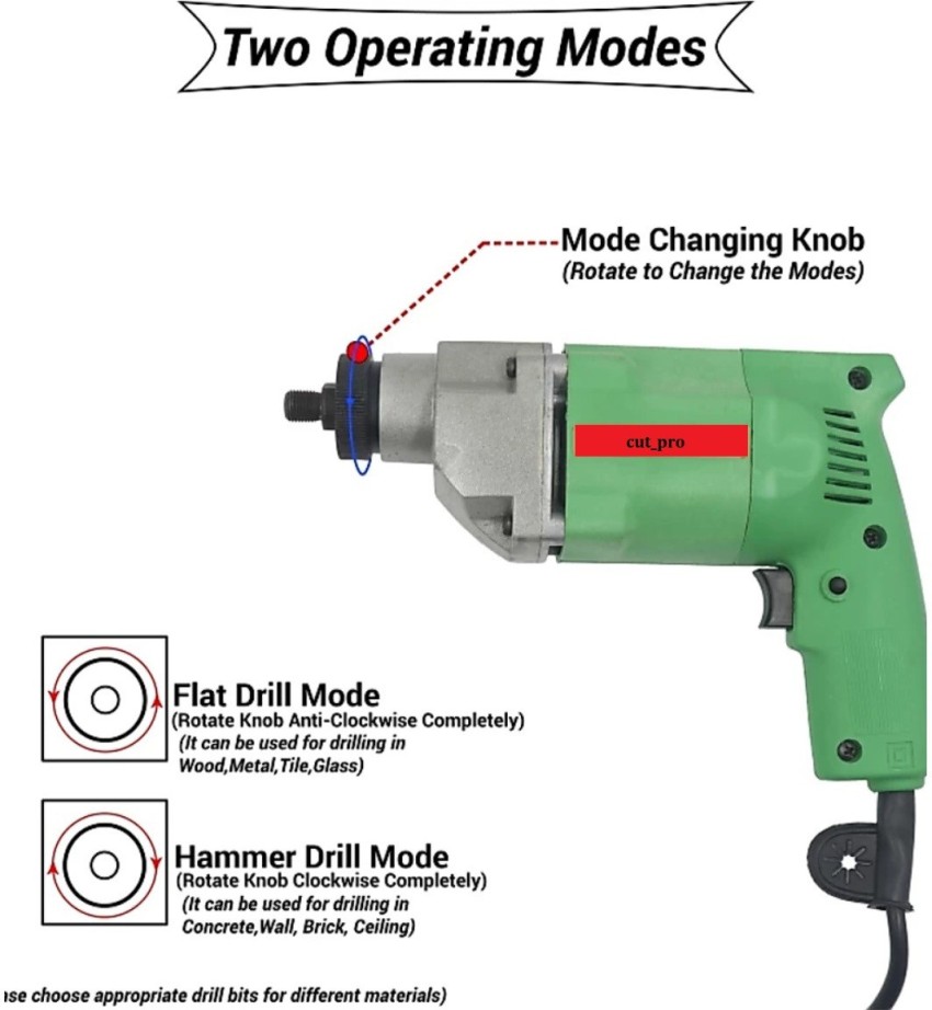 CutPro 13mm hammer drill Hammer Drill Price in India Buy CutPro