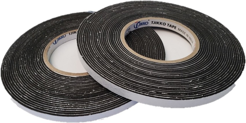 TJIKKO Single Sided Gasket Tape 10mm width 2mm thick 10 m Foam