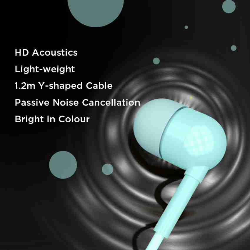 MINISO Colorful Music Earphone In Ear Headphones With Microphone