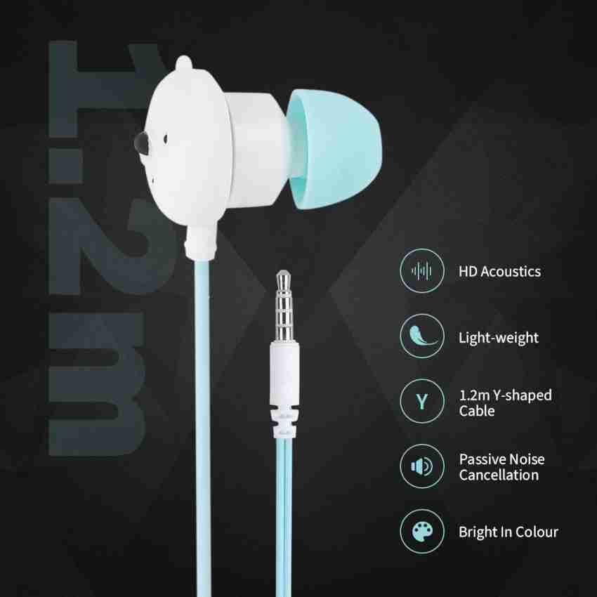 Earphone we discount bare bears miniso