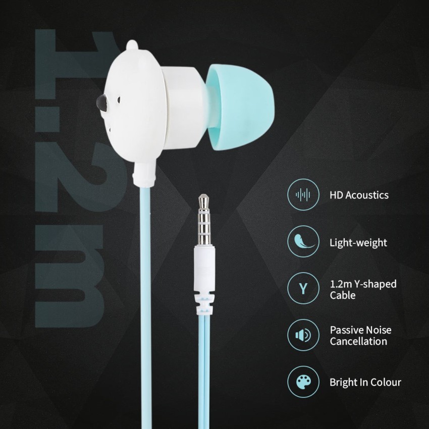 Miniso discount bear earphones