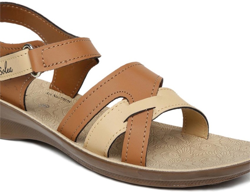 Paragon solea 2024 womens tan sandals