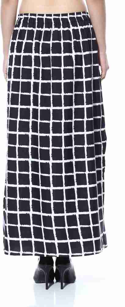 Black and white deals checkered skirt 3xl