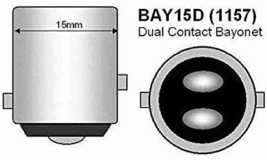 Cloudsale BAY15D P21/5W 2057 7528 1157 Parking Light Car LED (12 V, 5 W)  Price in India - Buy Cloudsale BAY15D P21/5W 2057 7528 1157 Parking Light  Car LED (12 V, 5 W) online at