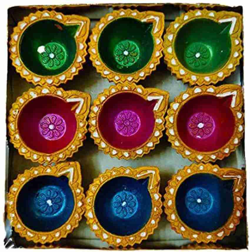 Dms Retail Decorative Diya For Diwali Decoration Anniversary