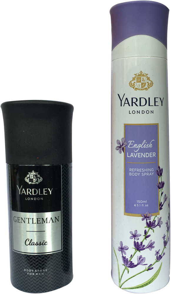 Yardley London Gentleman classic and English lavender pack of 2