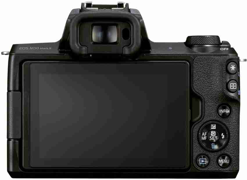 Canon EOS M50 Mark II Mirrorless Camera EF-M15-45mm is STM Lens Price in  India - Buy Canon EOS M50 Mark II Mirrorless Camera EF-M15-45mm is STM Lens  online at