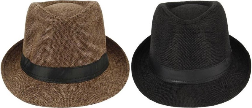 Siyaa Fedora Hat For Travel And Beach Use For Men And Women