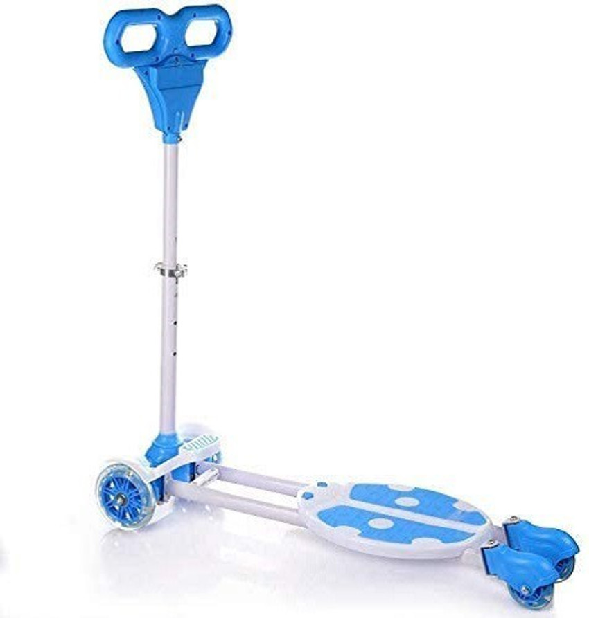NAVRANGI 4 Wheel Scooter Kick n Go Lean 2 Turn Wheels Toddlers