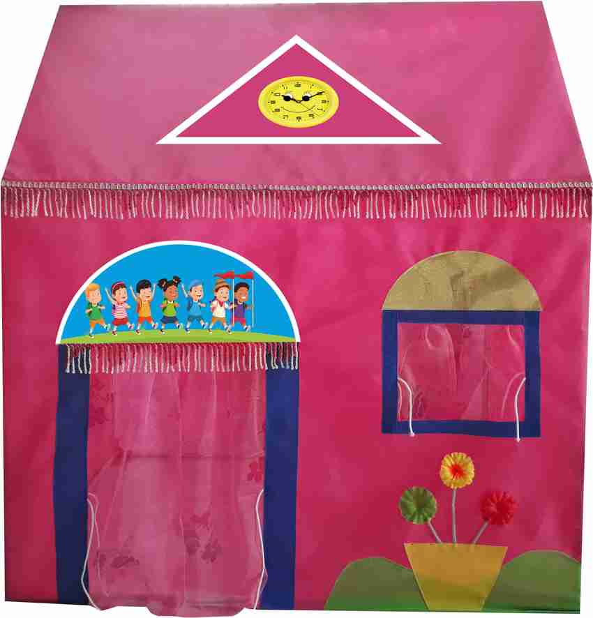 srenterprise Water and Fire Proof Plastic Doll Tent House for Kids