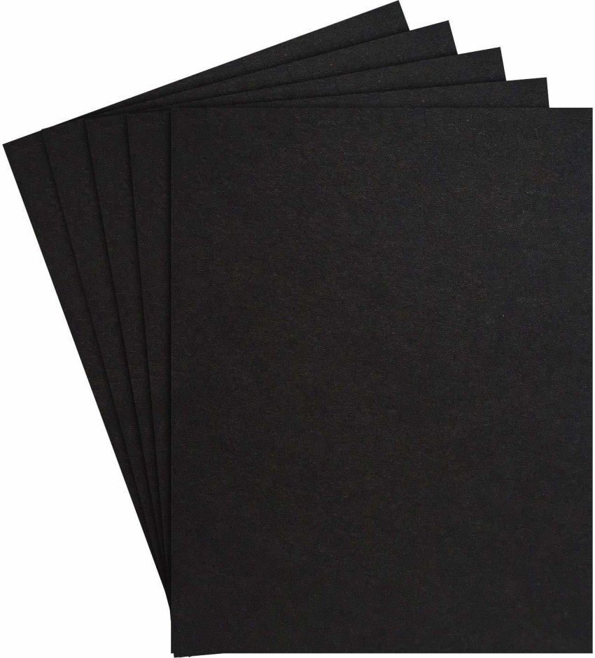 Black Cardstock Paper - 100 Count
