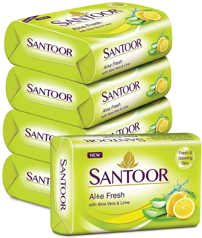 Santoor soap deals price