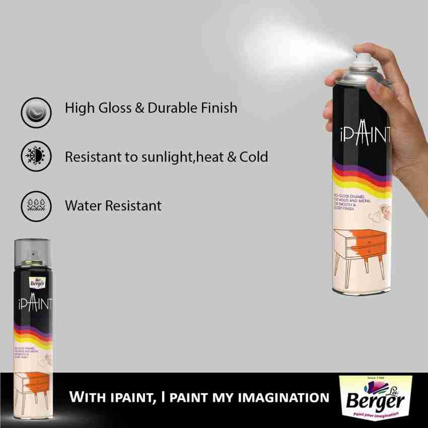 Berger Spray Paint, For Wood and Metal, 400 ML at Rs 100/piece in Mhow