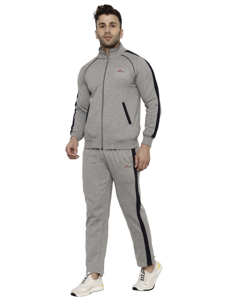 Buy online Men's Black Solid Track Suit from Sports Wear for Men by Muffy  for ₹2799 at 52% off