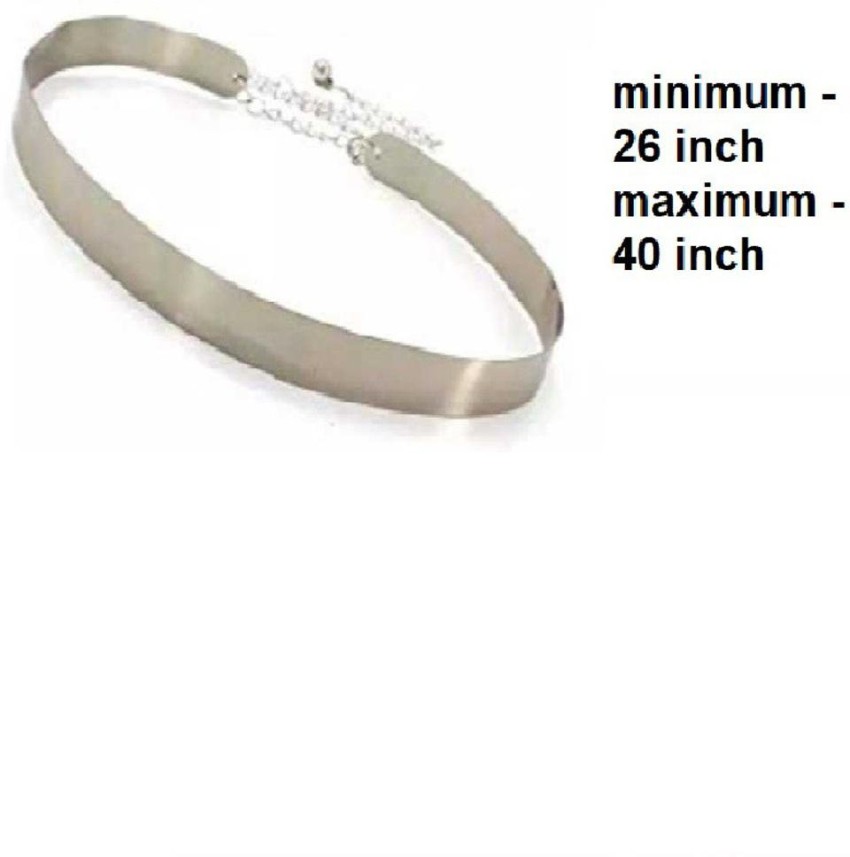 Satyam Kraft Women Silver Metal Belt Silver - Price in India