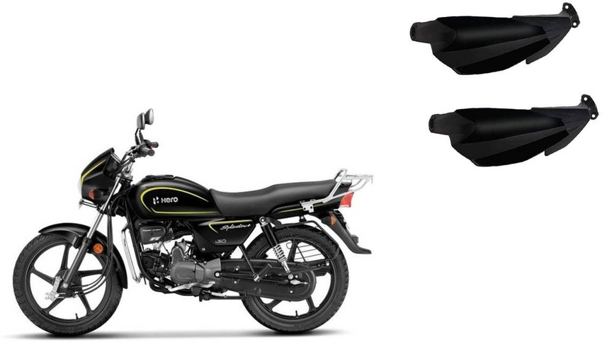 Splendor plus store bs6 black colour