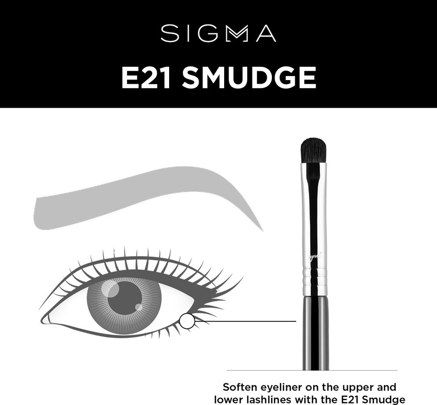 Sigma Beauty E21 Smudge Brush Price in India Buy Sigma Beauty