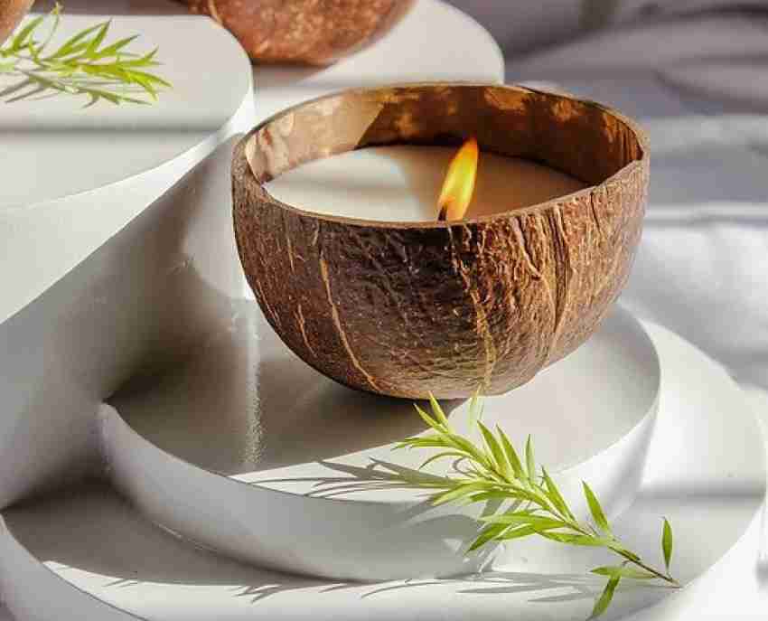 KAVA COCONUT SHELL CANDLE