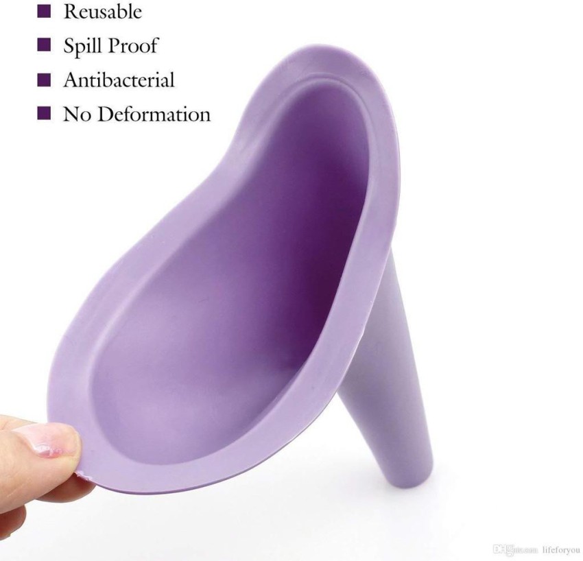 CNET Stand And Pee Reusable Portable Urinal Funnel For Women