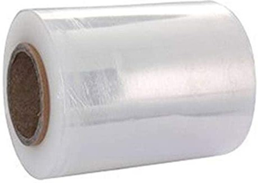 THS Stretch Wrap Roll 4 inch Pack of 1 Roll Transparent