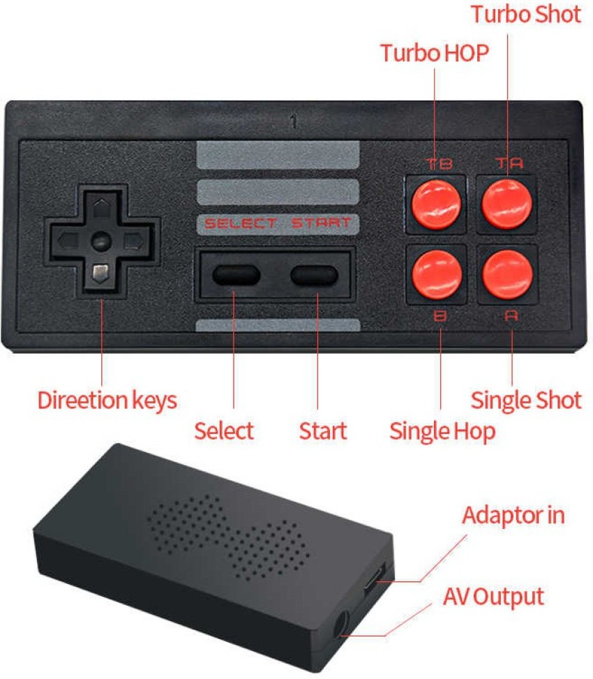 PTCMart ps3 8Bit TV Plug & Play Video Games 2 player in-Built games Contra,  Super Mario NA GB with Contra, Super Mario Bros, Duck Hunt Price in India -  Buy PTCMart ps3 8Bit TV Plug & Play Video Games 2 player in-Built games  Contra, Super Mario