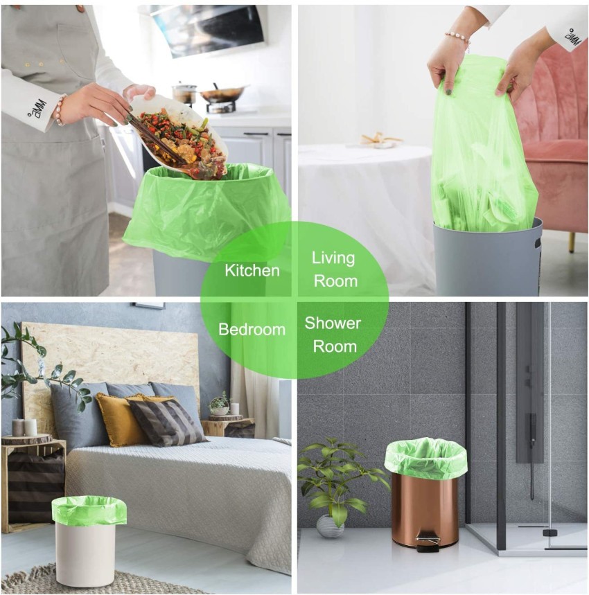 ECO Garbage Bags OXO Biodegradable XXL Disposable 10 Trash Bags for  Home,Kitchen