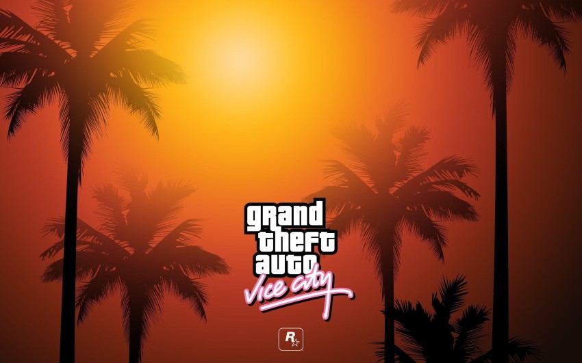 Grand Theft Auto Vice City Poster GTA Poster Gaming Poster 