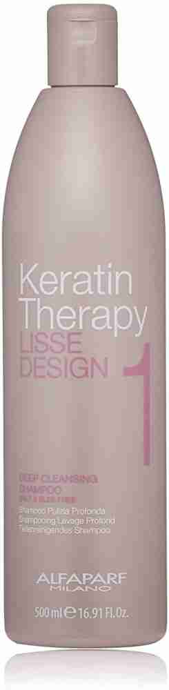 Alfaparf Milano Lisse Design Keratin Therapy Deep Cleaning Shampoo - Price  in India, Buy Alfaparf Milano Lisse Design Keratin Therapy Deep Cleaning  Shampoo Online In India, Reviews, Ratings & Features