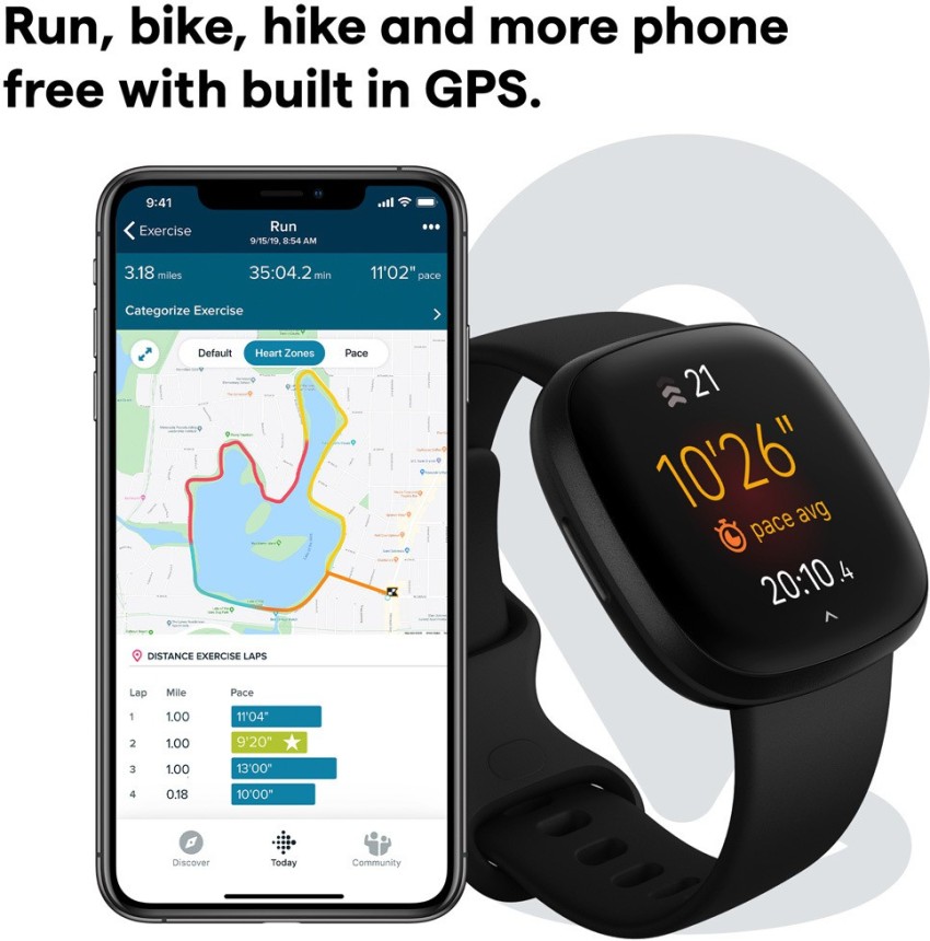 Fitbit versa 3 discount rosa