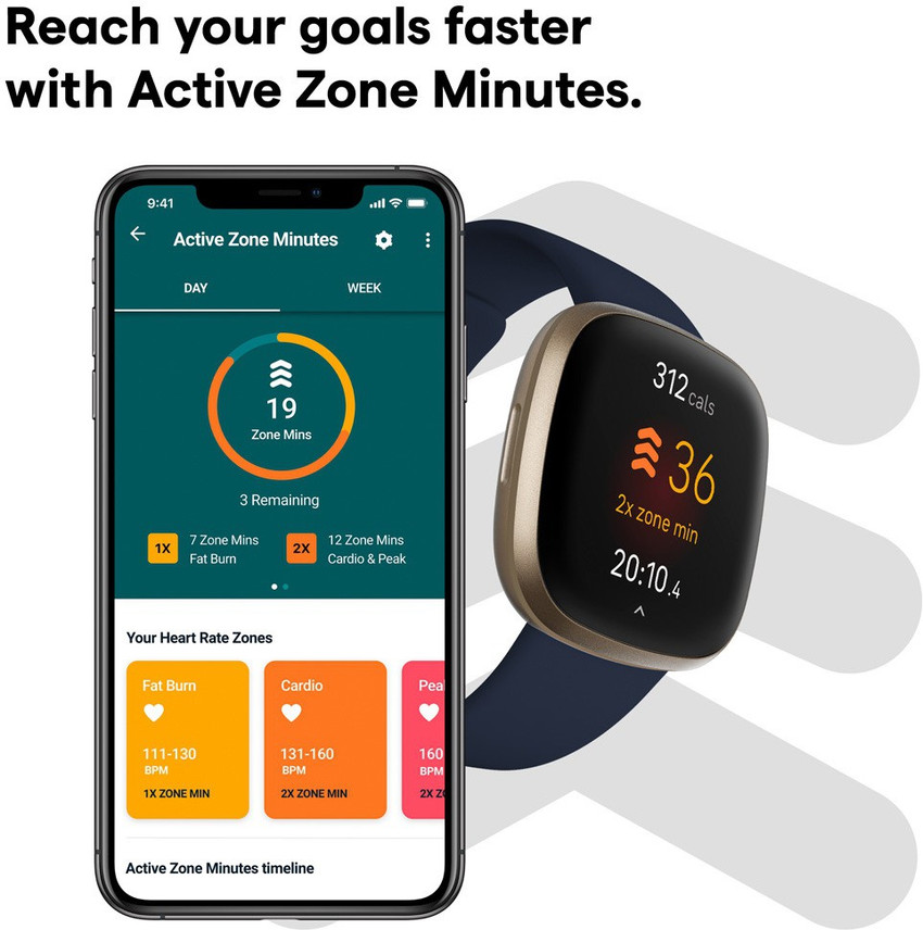 FITBIT Versa 3 Smartwatch Price in India Buy FITBIT Versa 3