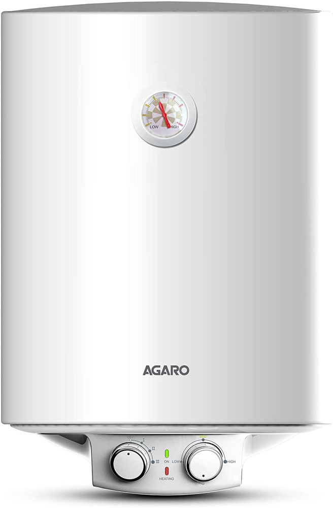 AGARO 10 L Storage Water Geyser (ACME 10Ltr 5 Star Water Heater with  Temperature Dial, White) Price in India - Buy AGARO 10 L Storage Water  Geyser (ACME 10Ltr 5 Star Water Heater with Temperature Dial, White) online  at Flipkart.com