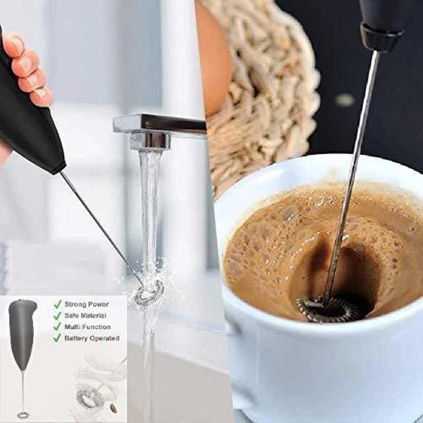 0849 Electric Handheld Milk Wand Mixer Frother For Latte Coffee