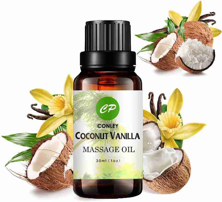 CONLEY Vanilla Essential Oil (30ML), 100% Pure Natural Organic Aromatherapy Vanilla  Oil for Diffuser, Massage, Skin Care, Yoga, Sleep 