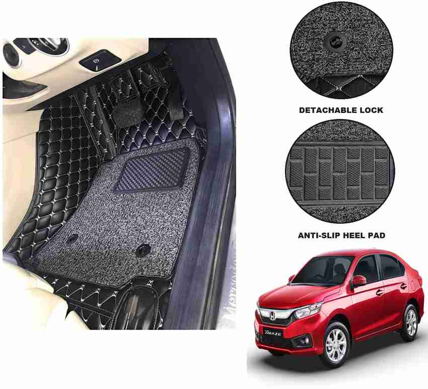 Auto Hub Leatherite 7D Mat For Honda Amaze Price in India Buy Auto Hub Leatherite 7D Mat For Honda Amaze online at Flipkart