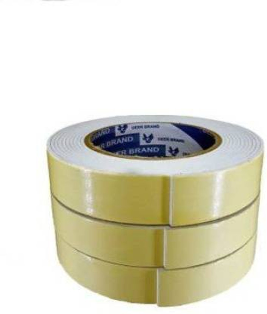 Flipkart TITIRANGI TITIRANGI Set of 3 Double Sided Self Adhesive Acrylic Foam Mounting Tape for Wall Craft Furniture Paper Hooks Sheet Manual Dispenser Doubble side Tape Manual Doubble side Tape