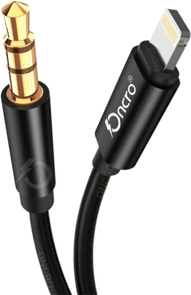ONCRO AUX Cable 1 m speaker cable , aux cable for Laptop PC car , iphone  3.5 mm jack aux connector audio jack