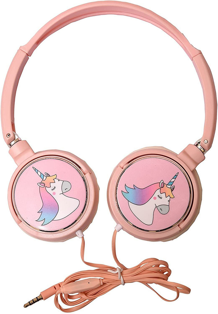 Unicorn headphones with microphone on sale