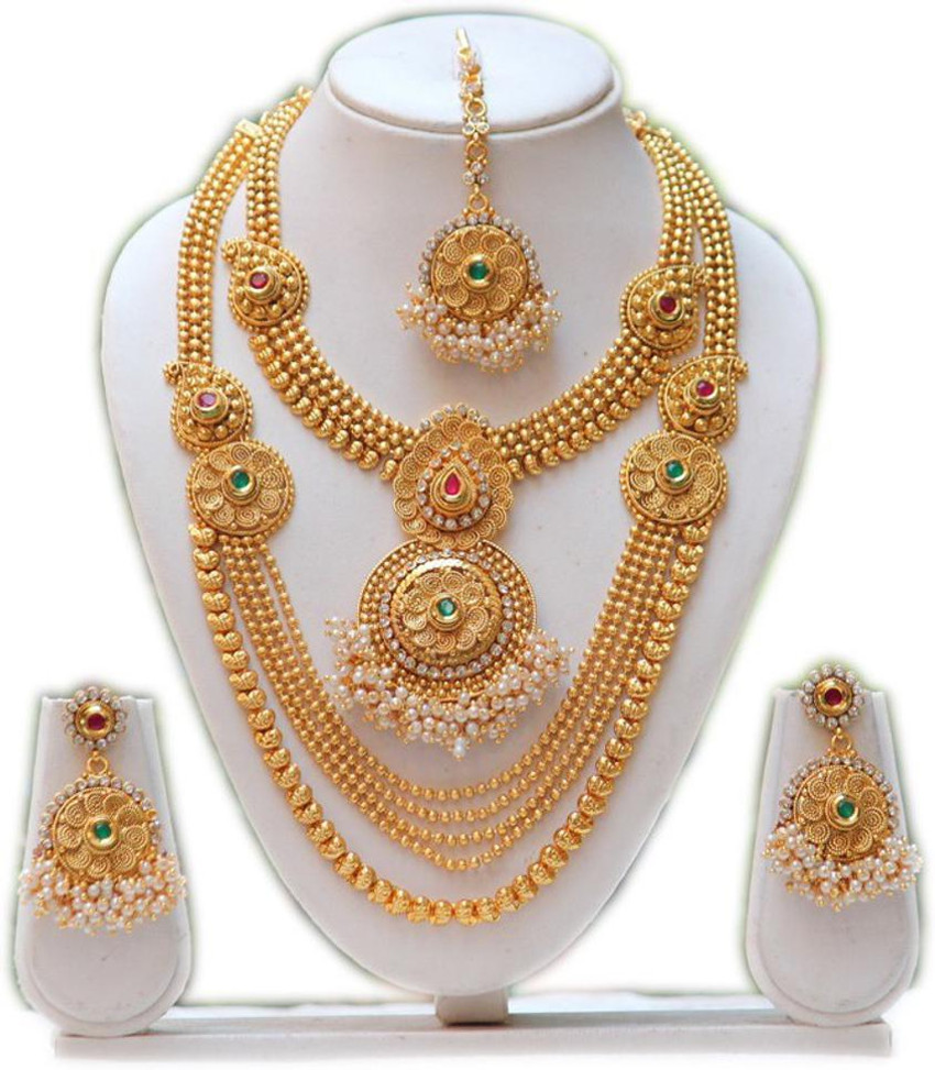 Swarajshop copper clearance jewel set