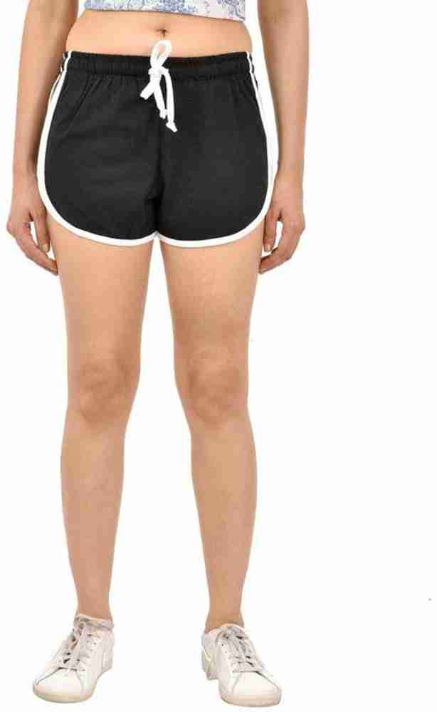 GIFTY BASKET Solid Women Reversible Black Dolphin Shorts Buy
